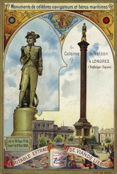 Nelsonsäule, Trafalgar Square, London von European School